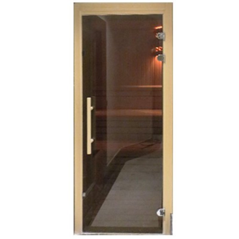 Sauna Kapısı Renkli Cam